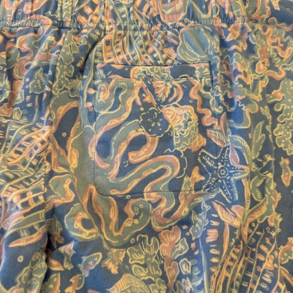 Lilly Pulitzer Emora Knit Pants Size XS in Boca Blue Sea What - Picture 6 of 7